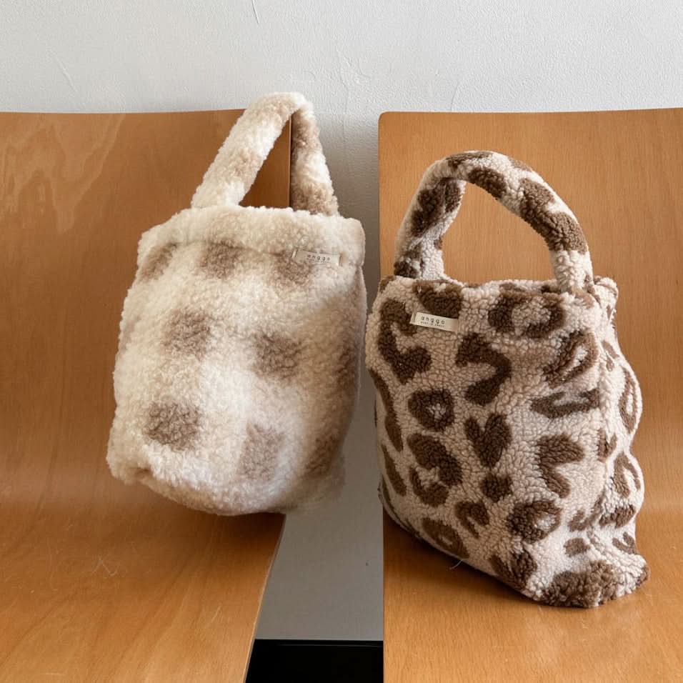 MAMA Small Sherpa Tote Bag - 2 Colors - AT NOON STORE