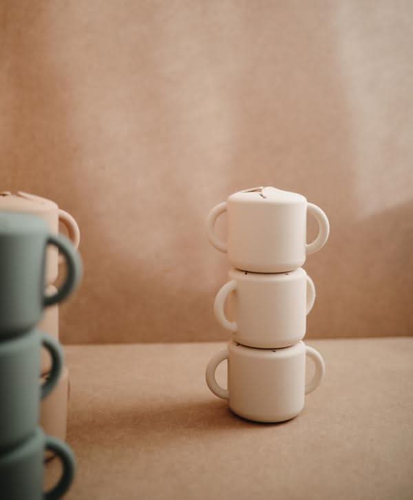 Mushie Snack Cup (Shifting Sand) - AT NOON STORE