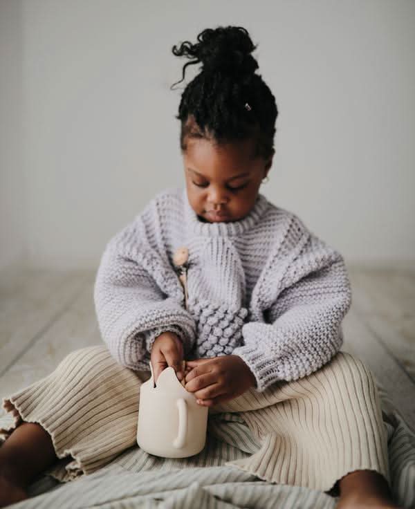 Mushie Snack Cup (Shifting Sand) - AT NOON STORE