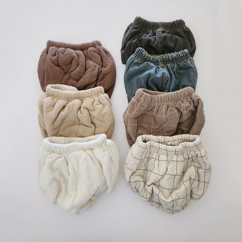 Baby Anggo Warm Padded Bloomer Shorts (3-18m) - 7 Colors - AT NOON STORE