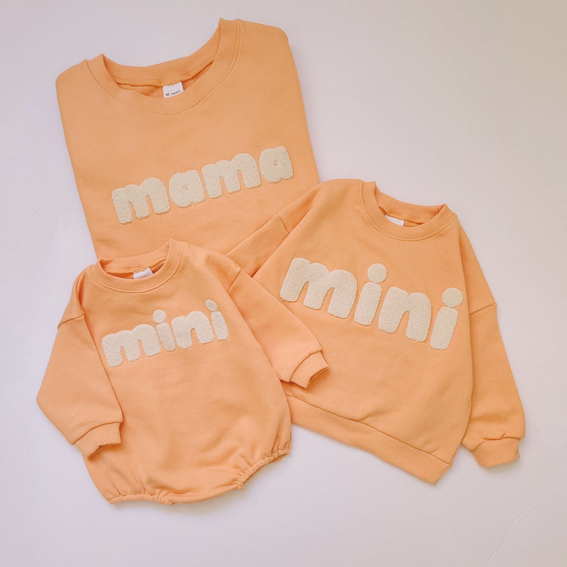 Toddler Mini Sweatshirt  (1-5y) - Pumpkin - AT NOON STORE