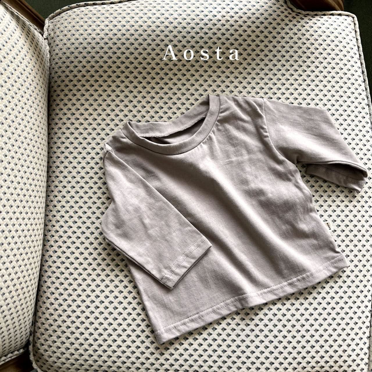 Baby Toddler Aosta Basic Tee (3m-5y)- 7 Colors - AT NOON STORE