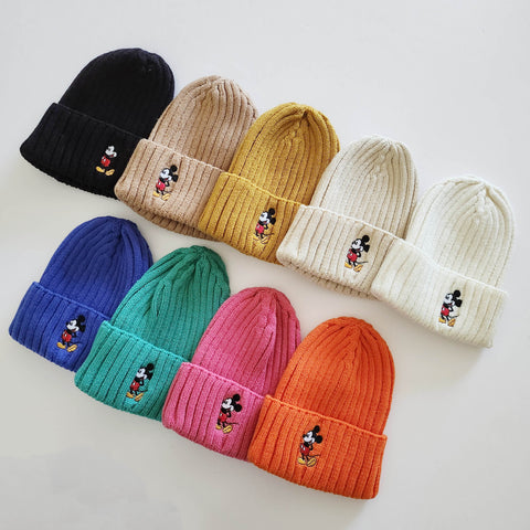Baby Toddler Mickey Mouse Beanie (1-4y) - 9 Colors - AT NOON STORE