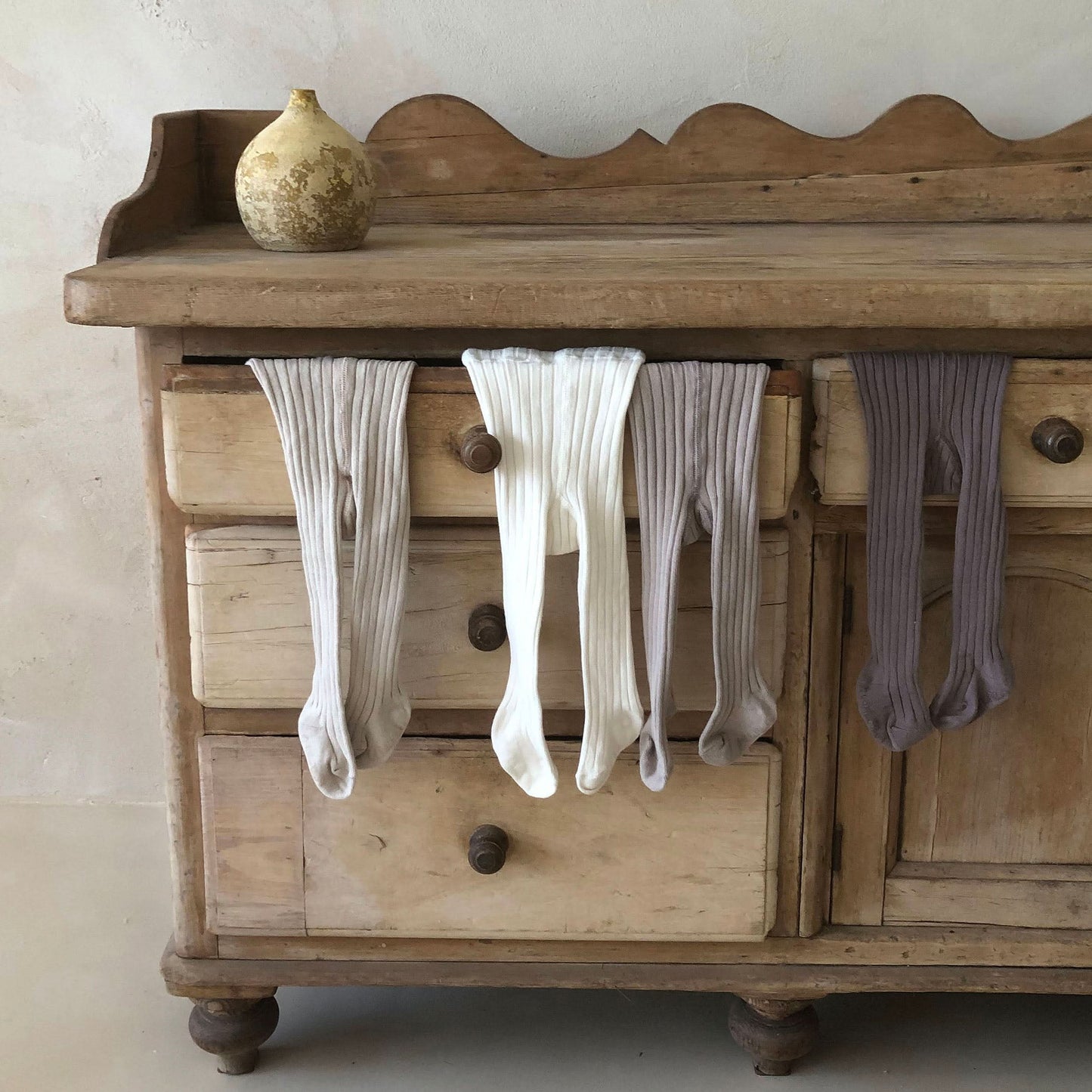 Kids Ribbed Tights (0-5y) - 4 Colors - AT NOON STORE