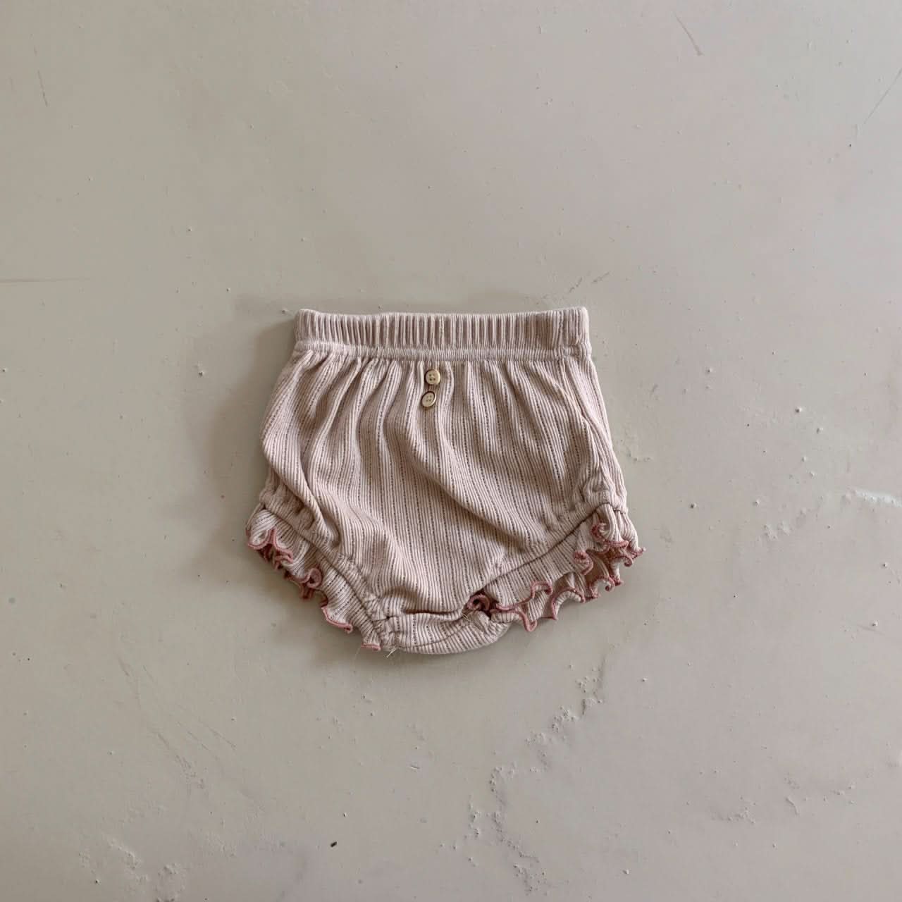 Baby BH Lettuce Edge Bloomers (3 - 18m) - 2 Colors kids outfit