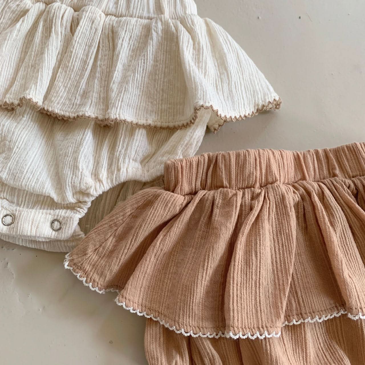 Baby BH Ruffle Bloomers (3 - 18m) - 2 Colors kids outfit