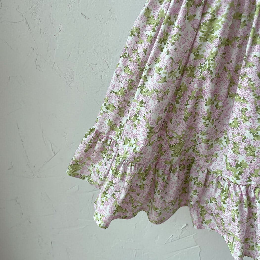 Toddler Milk Tie-Shoulder Dress (3m-2y)- Pink - AT NOON STORE