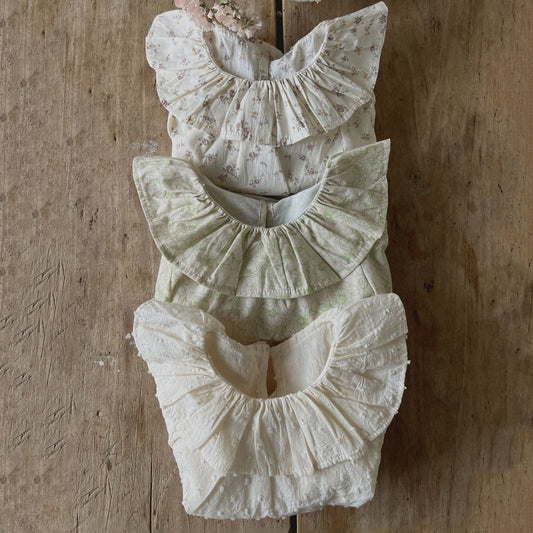 Girls Aosta Ruffle Collar Blouse (3m-5y) - 3 Colors - AT NOON STORE