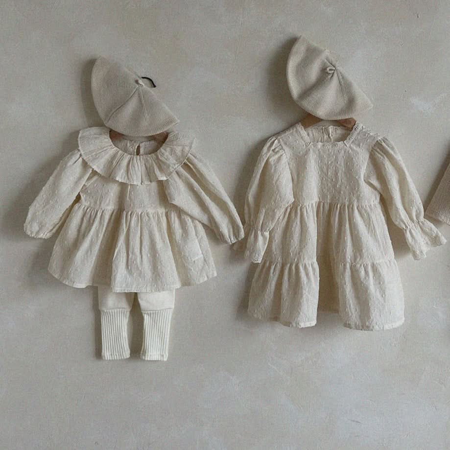 Girls Aosta Ruffle Collar Blouse (3m-5y) - 3 Colors - AT NOON STORE