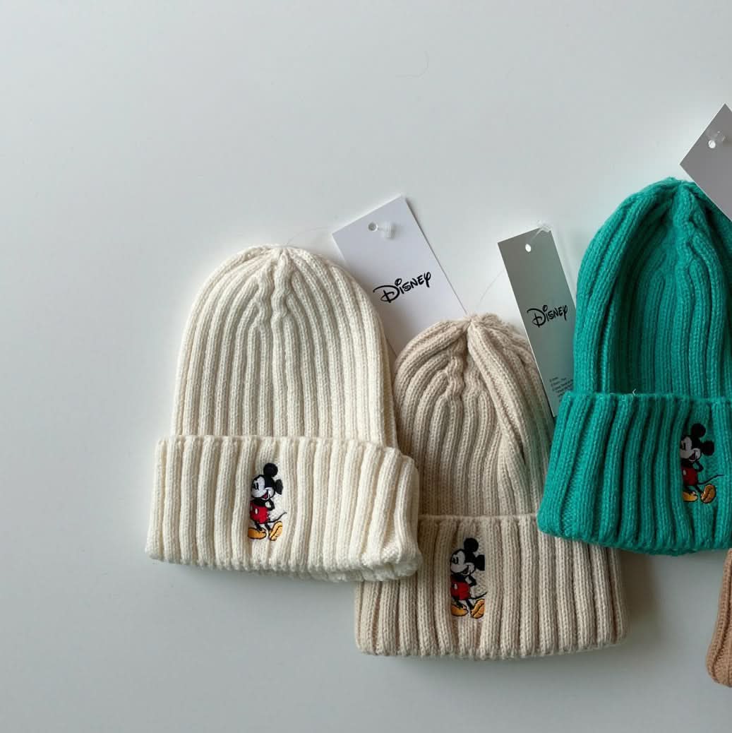 Baby Toddler Mickey Mouse Beanie (1-4y) - 9 Colors - AT NOON STORE
