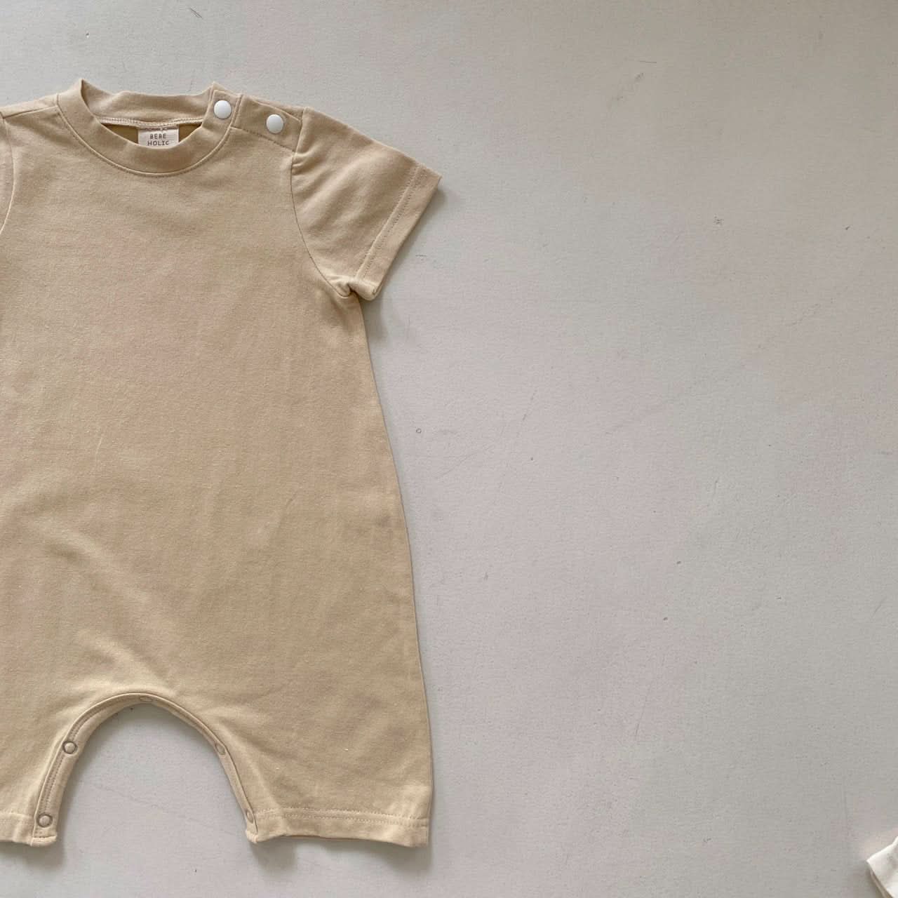 Baby BH Short Sleeve Jumpsuit (3-18m) - 3 Colors - AT NOON STORE