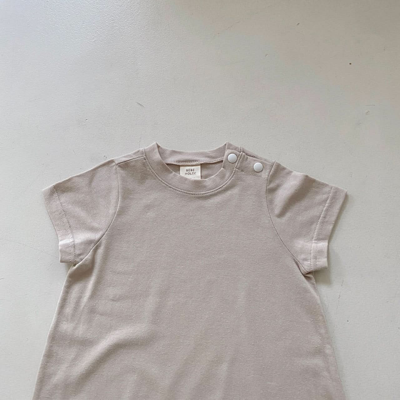 Baby BH Short Sleeve Jumpsuit (3-18m) - 3 Colors - AT NOON STORE