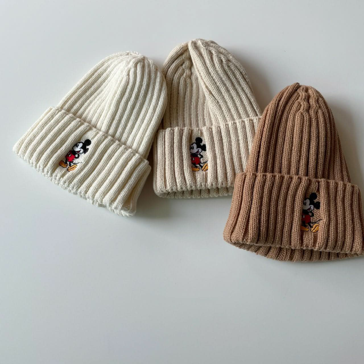 Baby Toddler Mickey Mouse Beanie (1-4y) - 9 Colors - AT NOON STORE