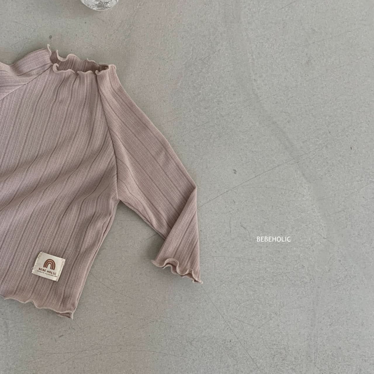 Baby BH Lettuce Trim Ribbed Long Sleeve Tee (3-18m) - 2 Colors - AT NOON STORE