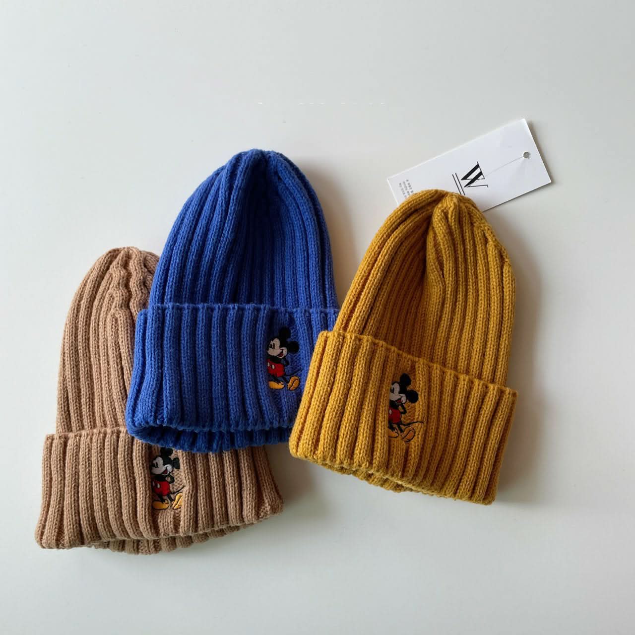 Baby Toddler Mickey Mouse Beanie (1-4y) - 9 Colors - AT NOON STORE