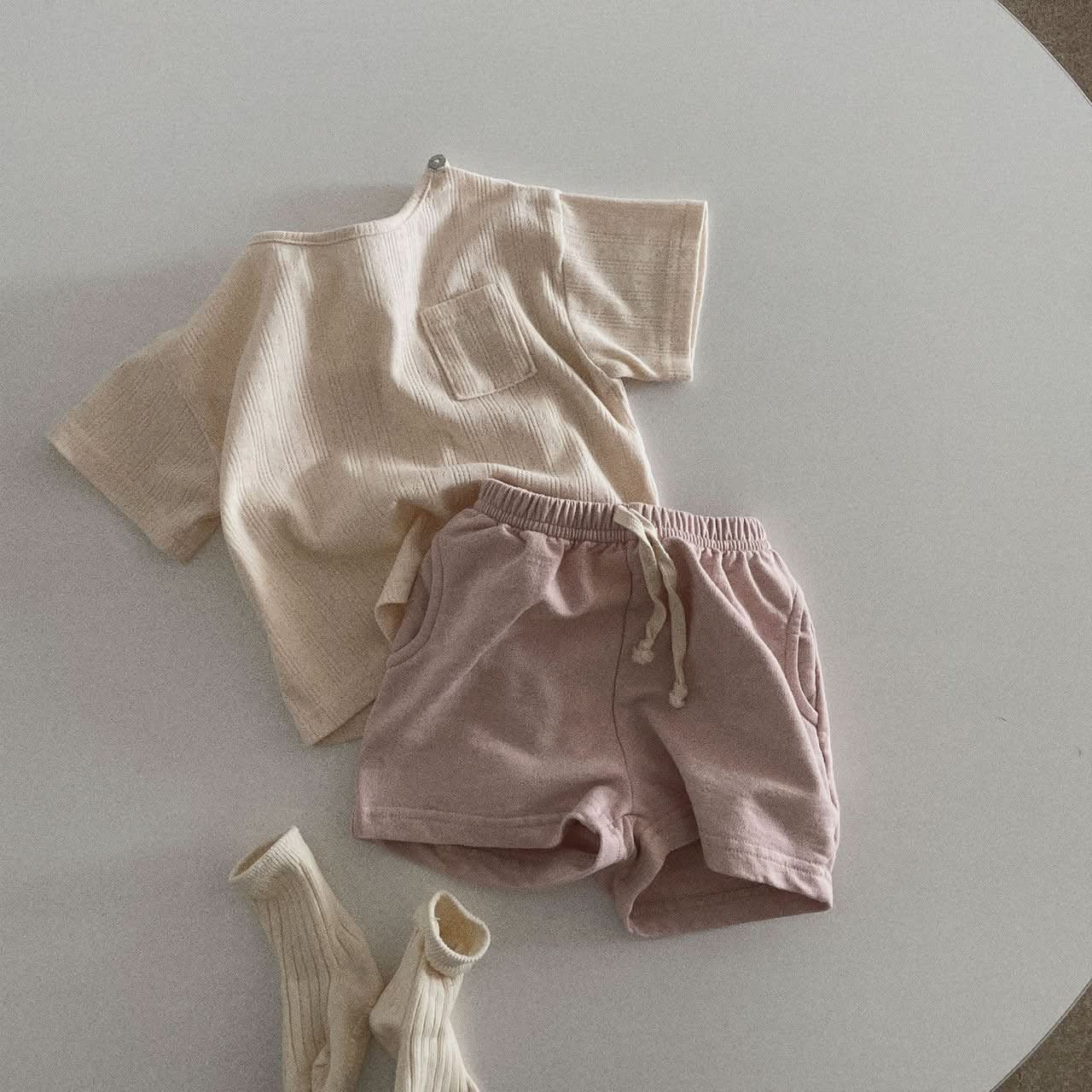 Baby Toddler Cotton Shorts (3-36m) - 3 Colors - AT NOON STORE