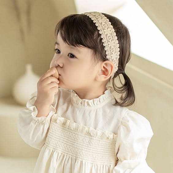 Baby Lace Headband (3-18m) - AT NOON STORE
