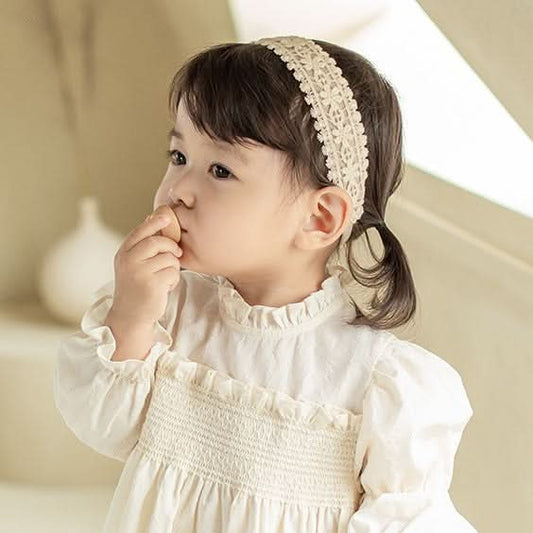 Baby Lace Headband (3-18m) - AT NOON STORE