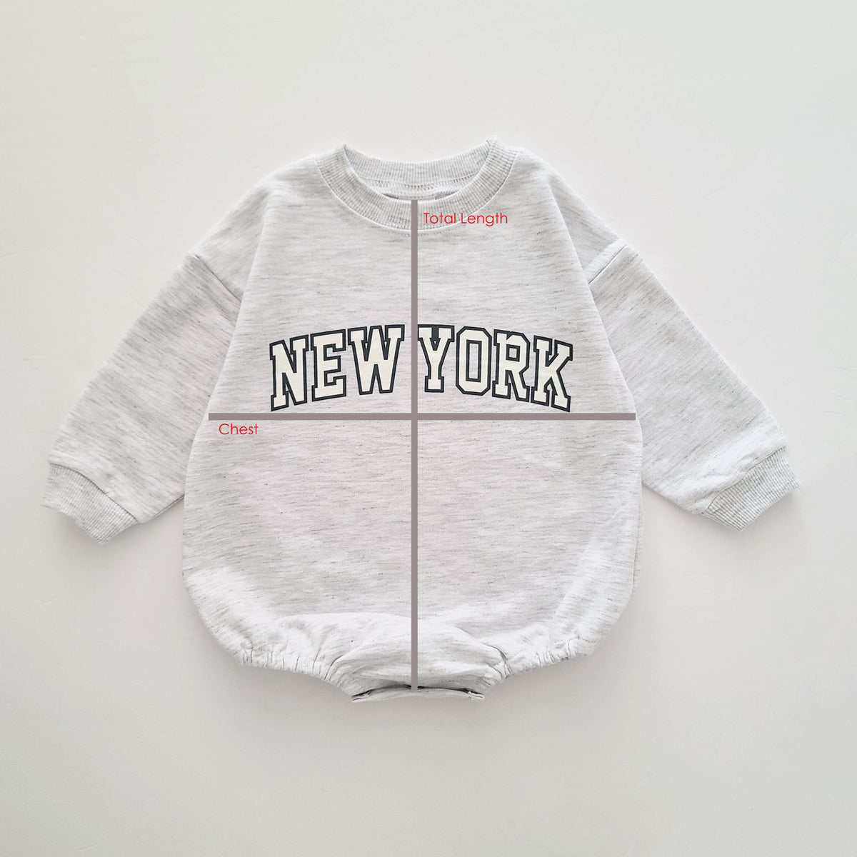  New York City Infant Baby Zippered Hoodie Sweatshirt