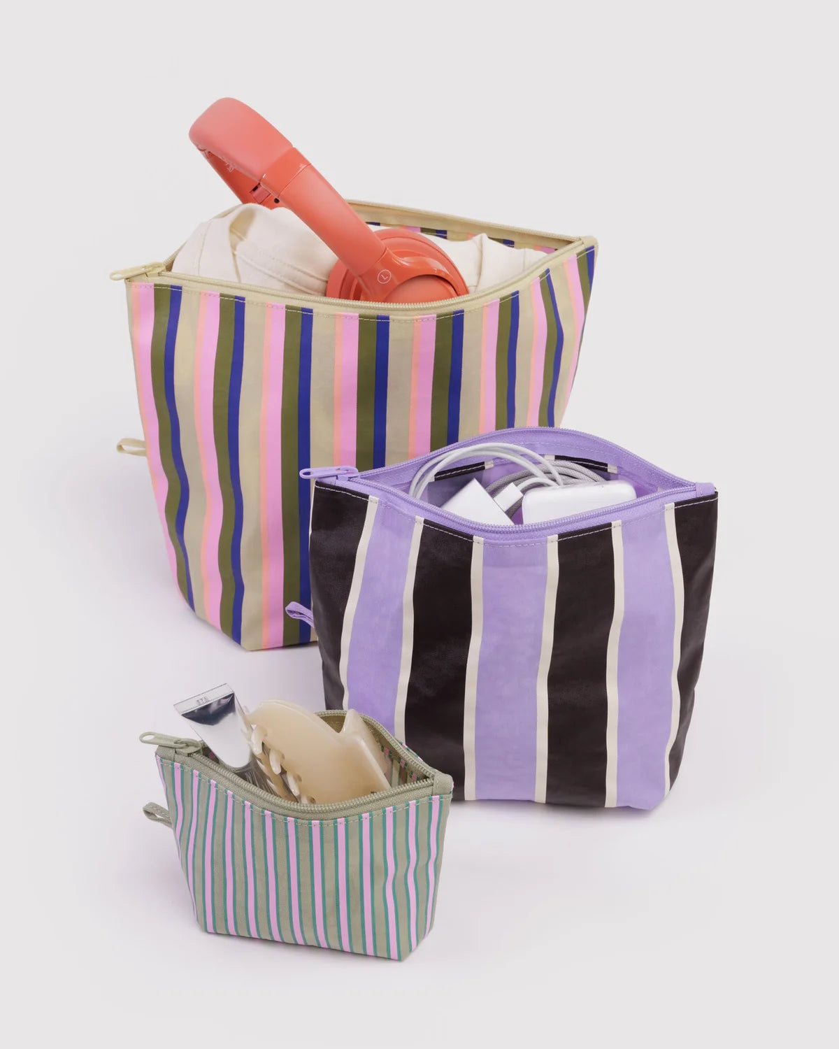 BAGGU Go Pouch Set - Jewel Mix