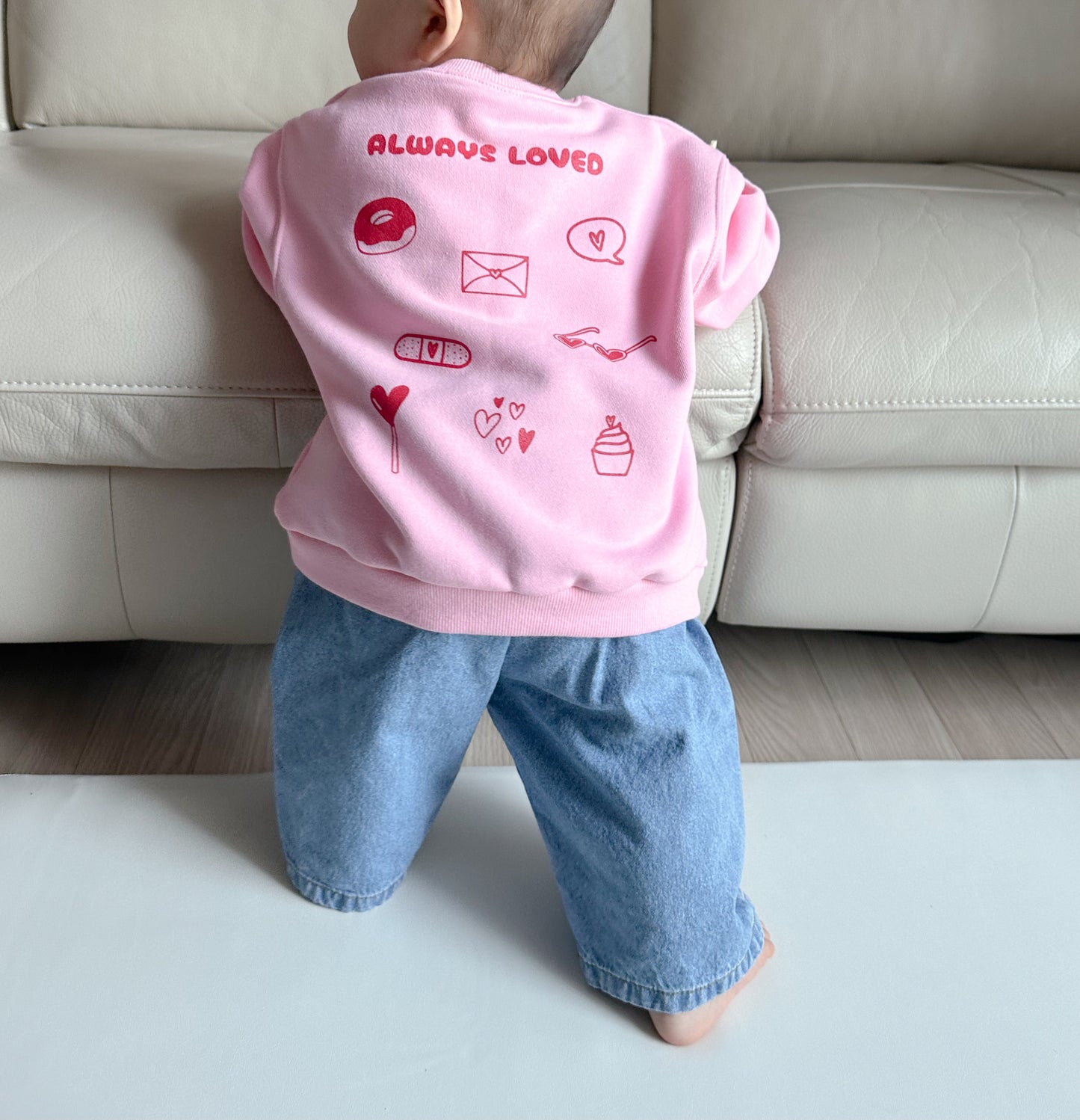 [PRE-ORDER] At Noon Always Loved Sweatshirt (6m-6y) - 3 Colors