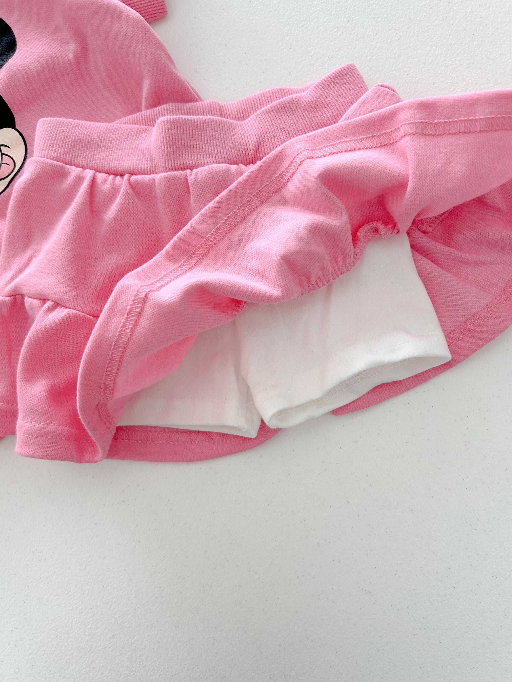 Toddler Mickey/Minnie Short Sleeve Top and Shorts/Skirt Set (1-6y) - 2 Colors - AT NOON STORE