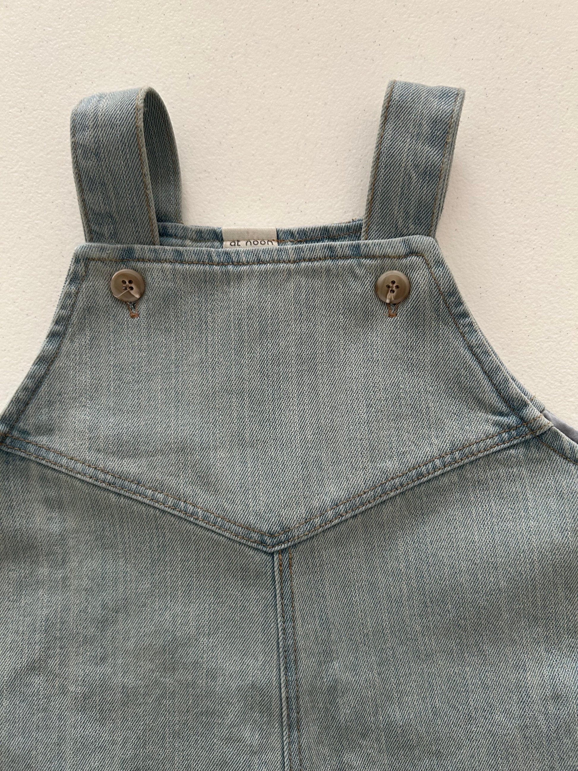 Toddler Denim Overalls (1-7y) - Blue - AT NOON STORE