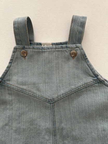 Toddler Denim Overalls (1-7y) - Blue - AT NOON STORE