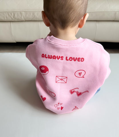[PRE-ORDER] At Noon Always Loved Sweatshirt (6m-6y) - 3 Colors