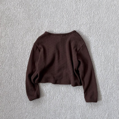 Toddler Bella F25 Pointelle Cardigan (1-6y) - 3 Colors - AT NOON STORE