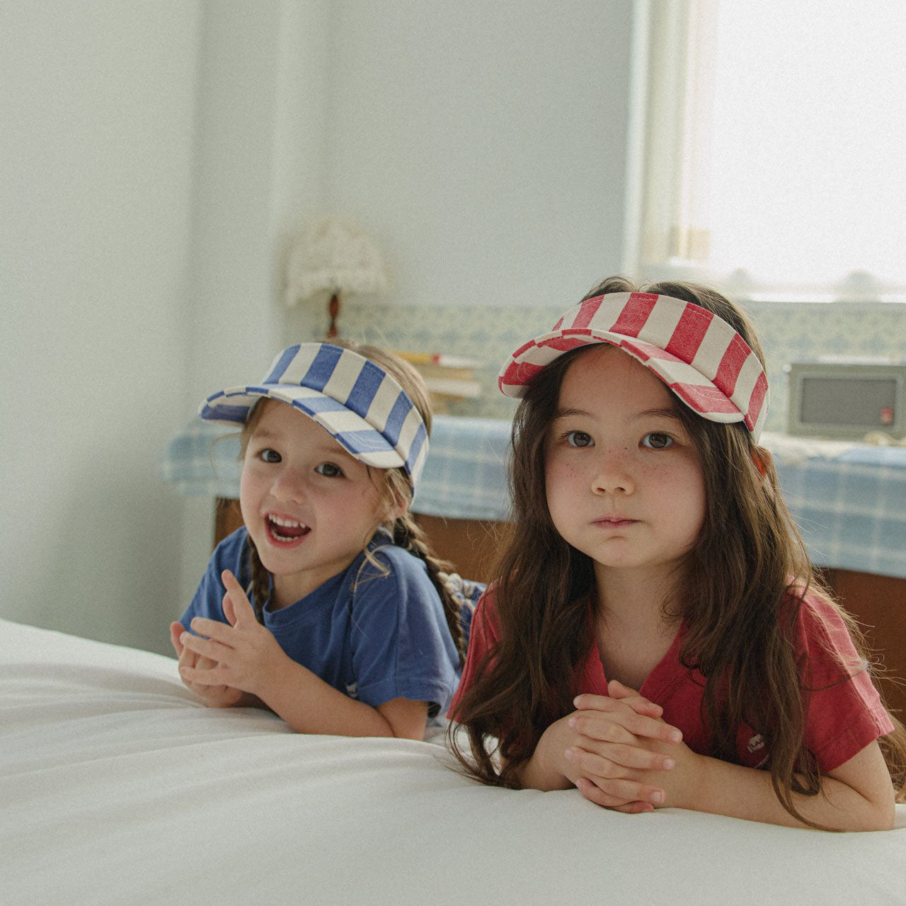Toddler Land SS25 Stripe Sun Visor Hat- 2 Colors