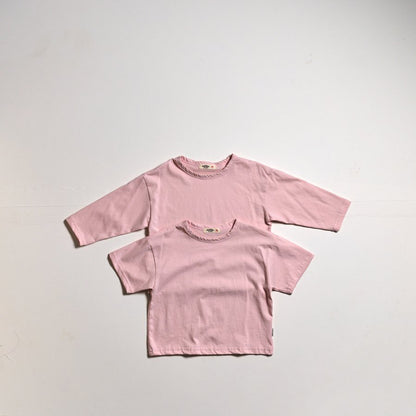 Toddler SP26 Basic Short Sleeve Top (10m-6y) - 8 Colors