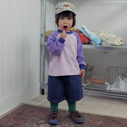 Toddler Colorblock Raglan Long Sleeve Top (2-7y) - 2 Colors