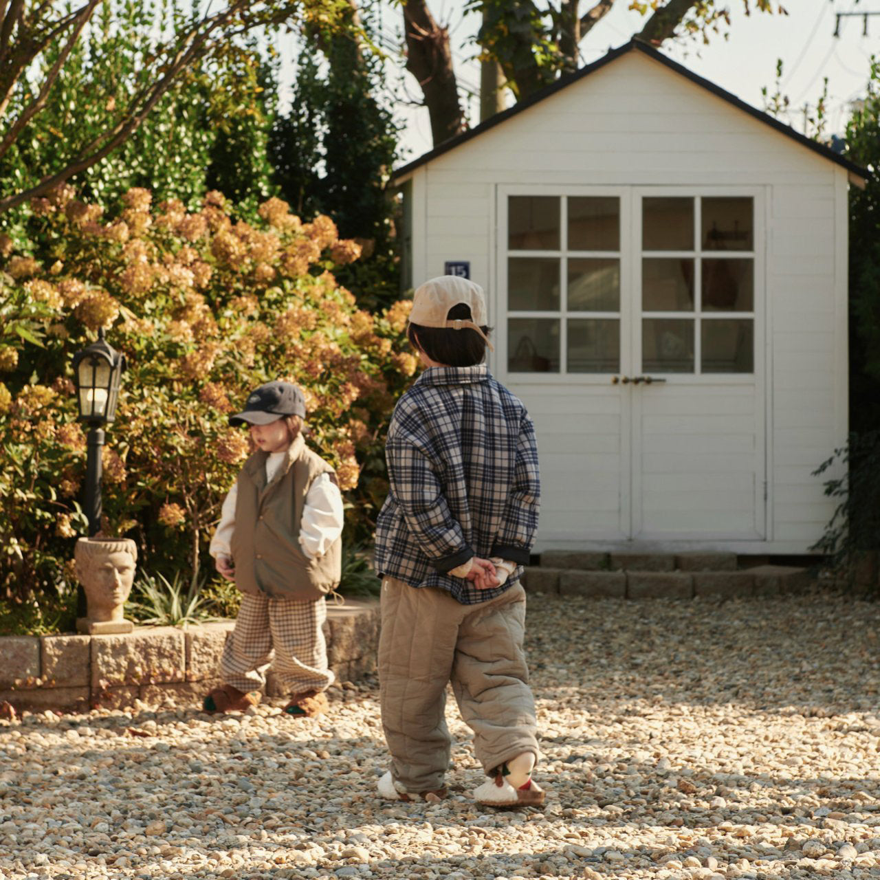 Toddler W25 Plaid Reversible Padded Shirt Jacket (2-8y) - Navy