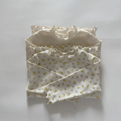 Baby/Toddler Aosta SP26 Lettuce-Edge Ribbed Long Sleeve Tee (3m-5y)- 2 Colors - AT NOON STORE