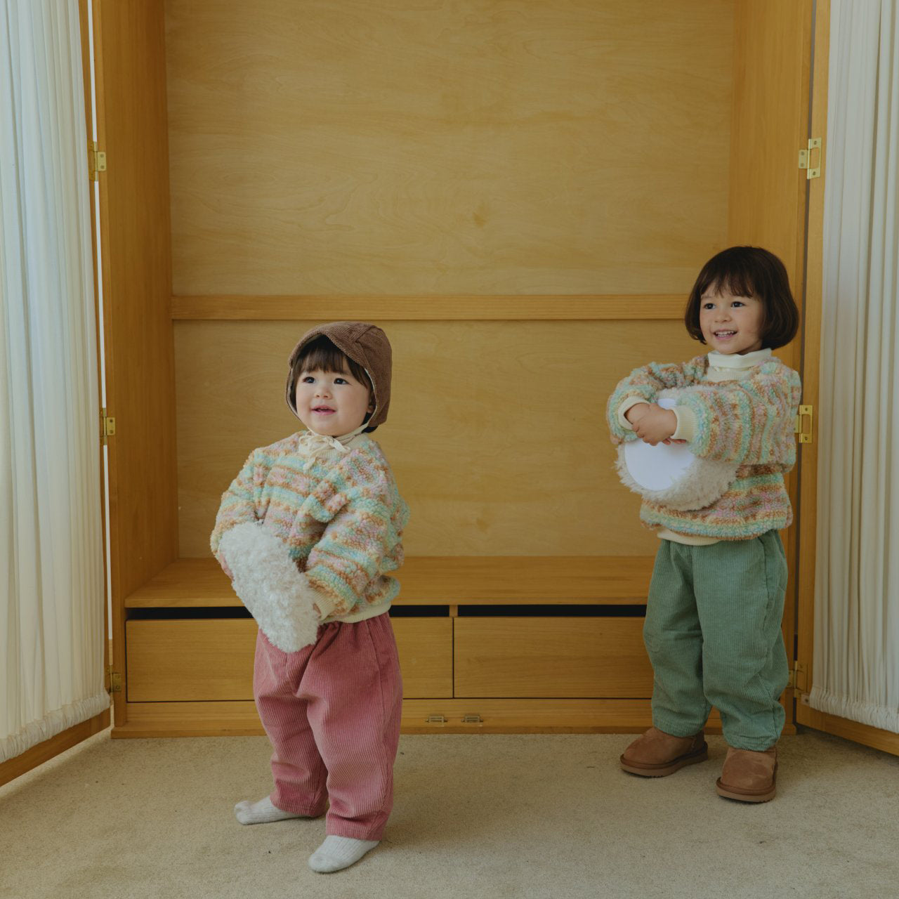 Baby Toddler Land W25 Warm Corduroy Pull-on Pants (4m-6y) - 4 Colors