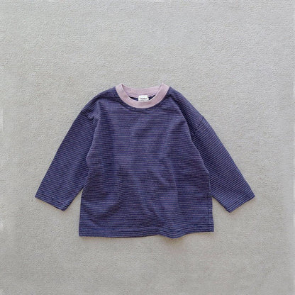 Toddler F26 Stella Stripe Long Sleeve Top (1-7y) - 2 Colors