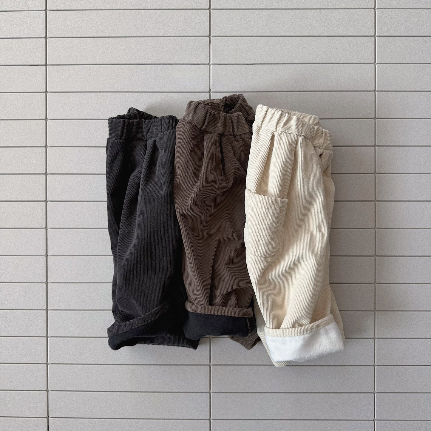 Baby/Toddler Bella W25 Warm Basic Pull-on Pants (6m-6y) - 6 Colors