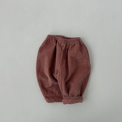 Baby Toddler Land W25 Warm Corduroy Pull-on Pants (4m-6y) - 4 Colors