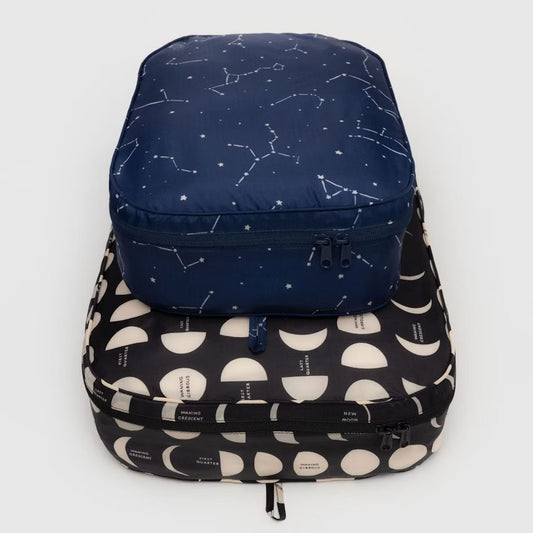 Baggu Large Packing Cube Set - Night Sky