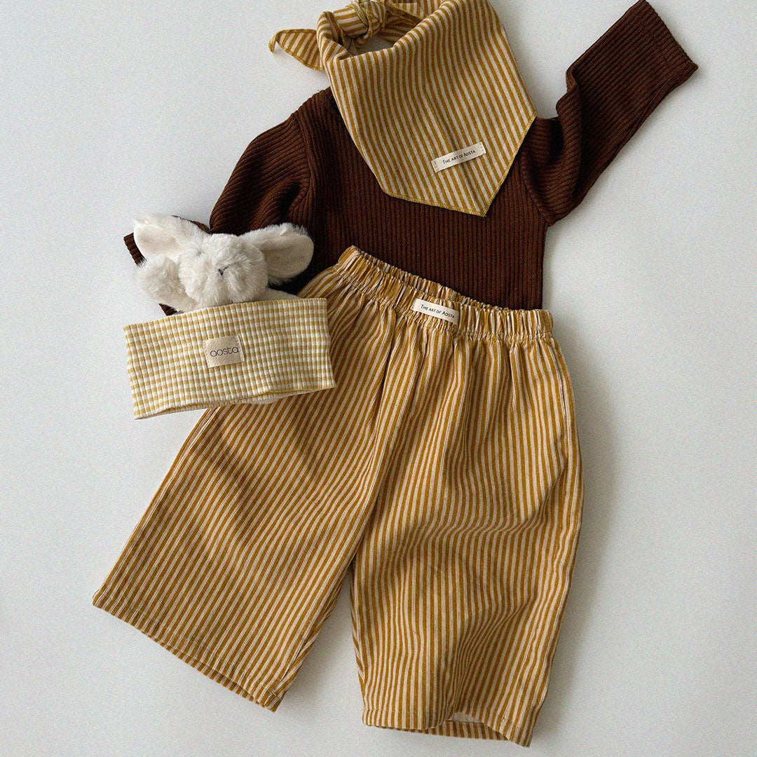Baby/Toddler Aosta F26 Stripe Pull-on Pants (3m-5y)- 4 Colors