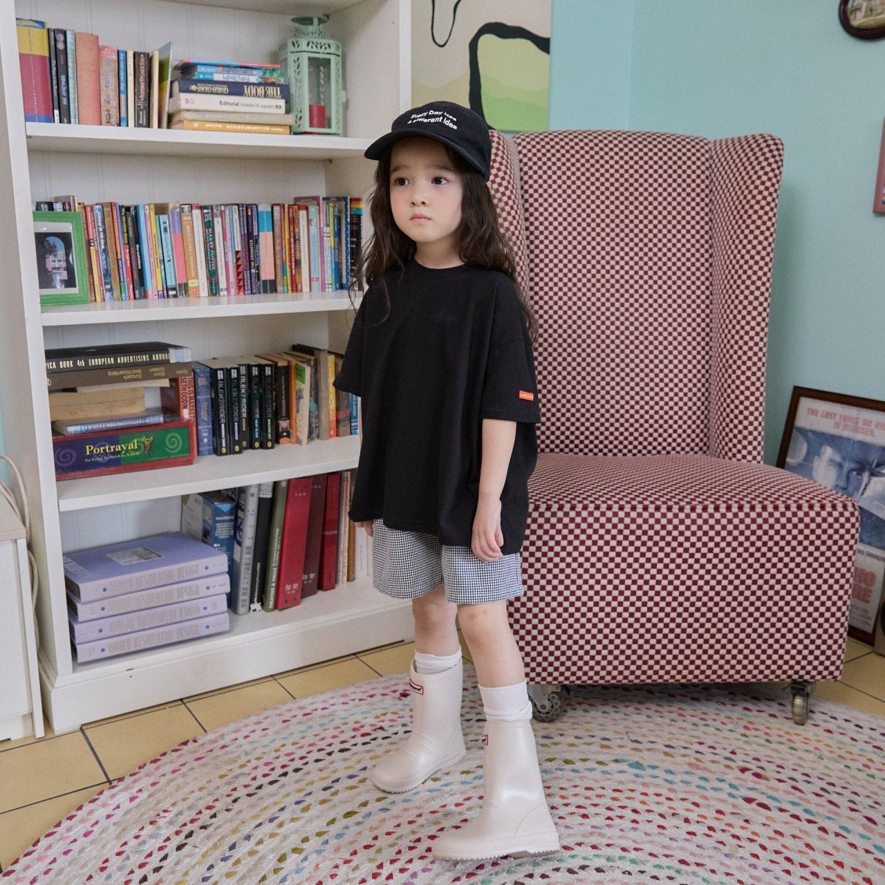 Toddler SS26 Short Sleeve Top and Gingham Shorts Sets (4m-6y) - 2 Colors - AT NOON STORE