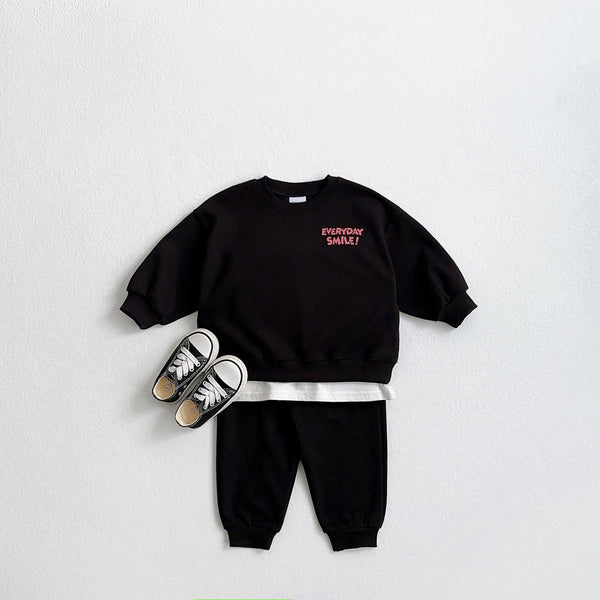 Toddler Everyday Sweatshirt and Jogger Pants Set (1-5y) - 4 Colors