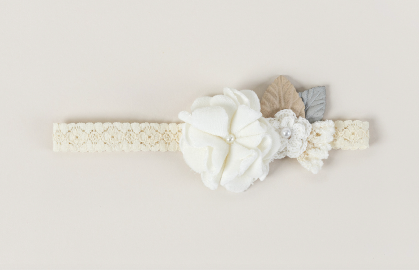 Baby Corsage Lace Headband (3-18m)