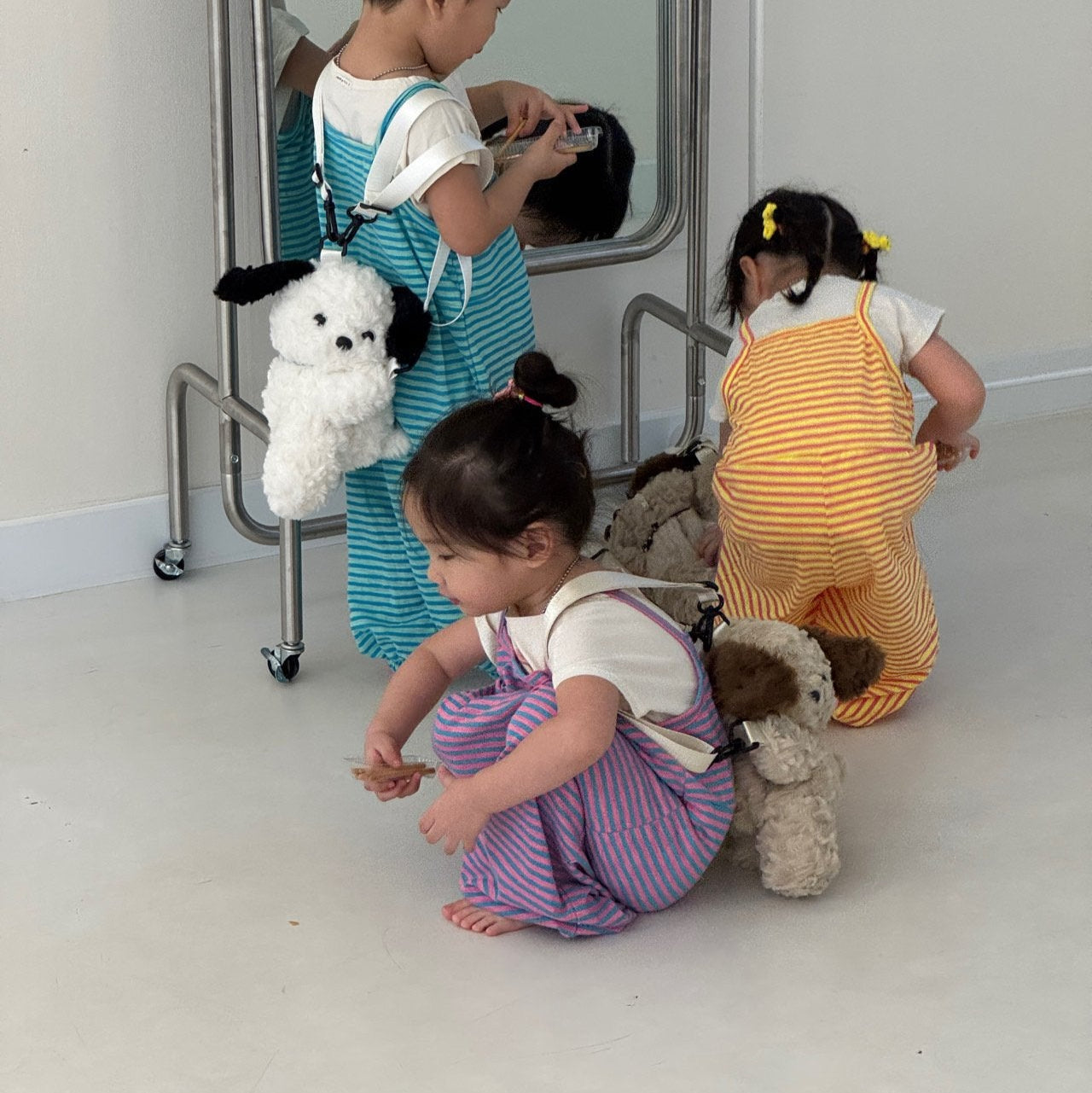 Toddler S25 Stripe Overalls (1-5y)- 5 Colors - AT NOON STORE
