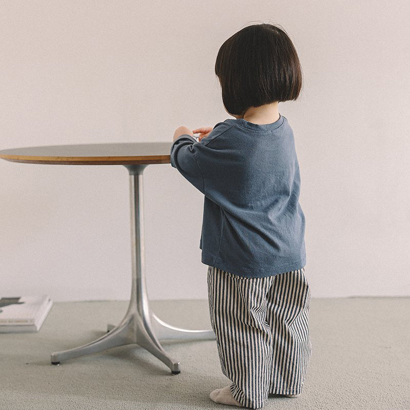 Toddler Mel SP26 Relaxed Fit Long Sleeve Tee (1-8y) - 6 Colors - AT NOON STORE