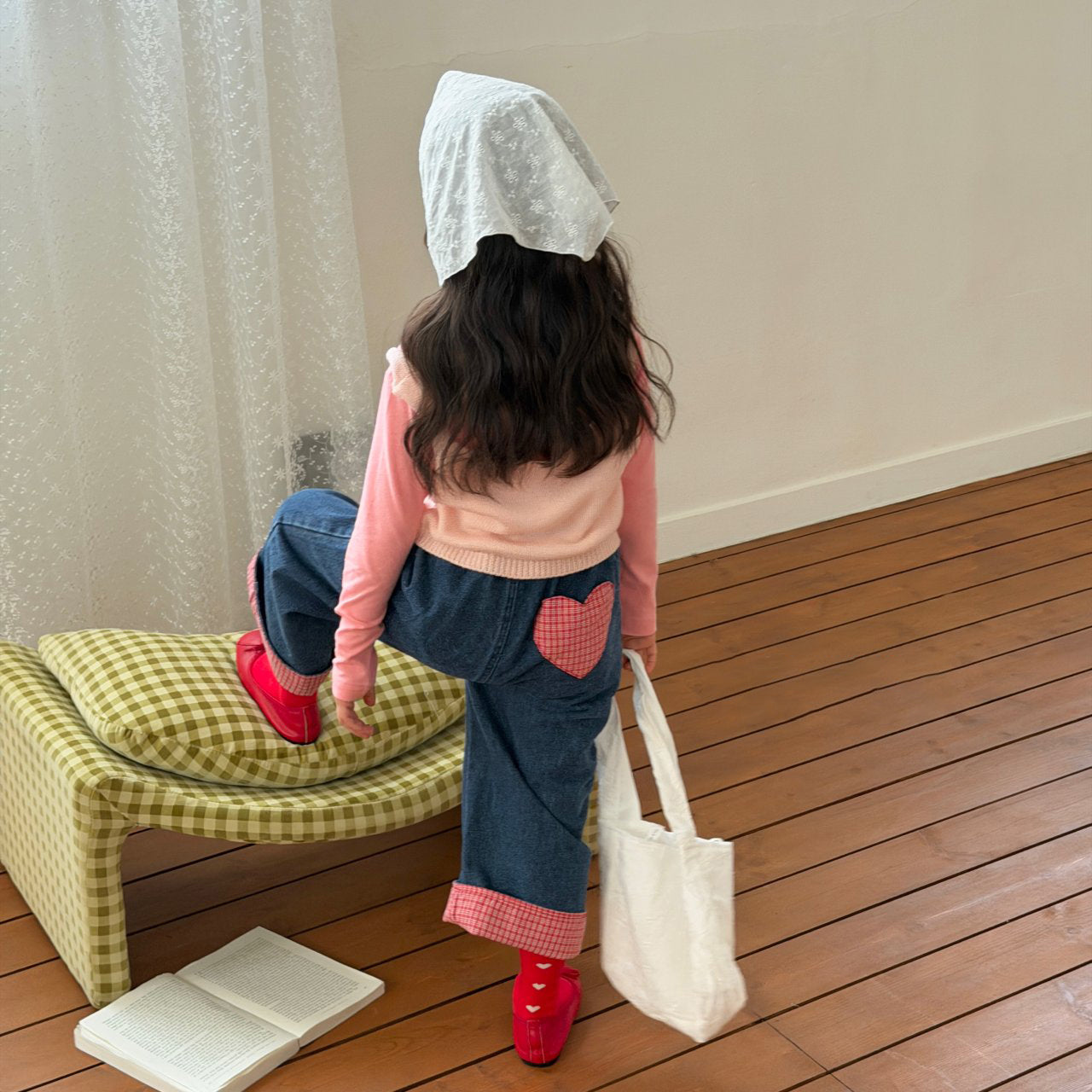 Toddler 3Pk Heart Jacquard Socks Set (2-7y) - AT NOON STORE