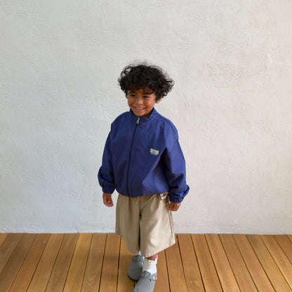 Toddler F26 Reversible Mock Neck Zip Up Jacket (3-10y) - 2 Colors