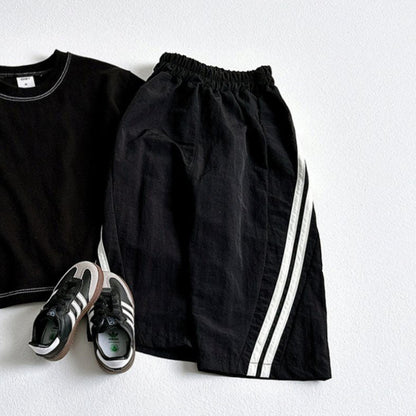 Toddler F25 Diagonal Tape Track Pants (1-6y) - 3 Colors - AT NOON STORE