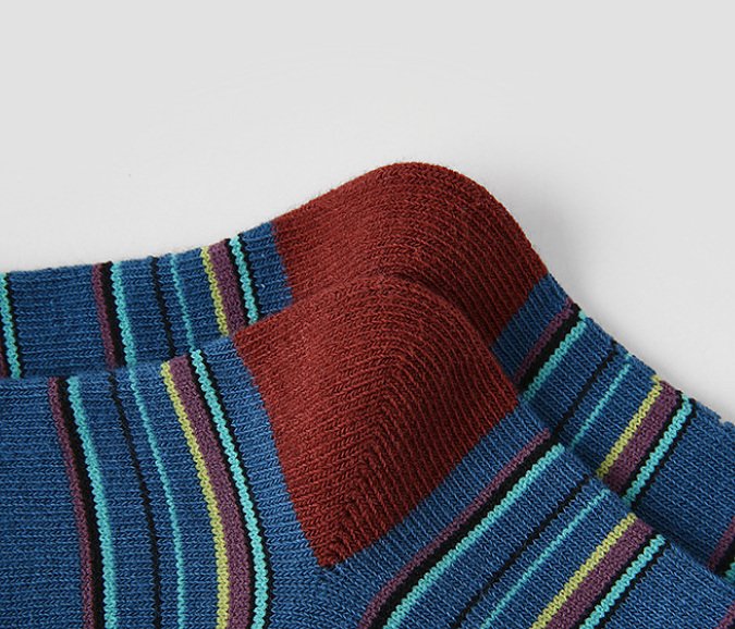 Toddler Jacquard 5PK Socks Set (1-8y) - Brown